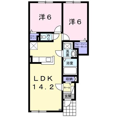 セプテットⅤの物件間取画像